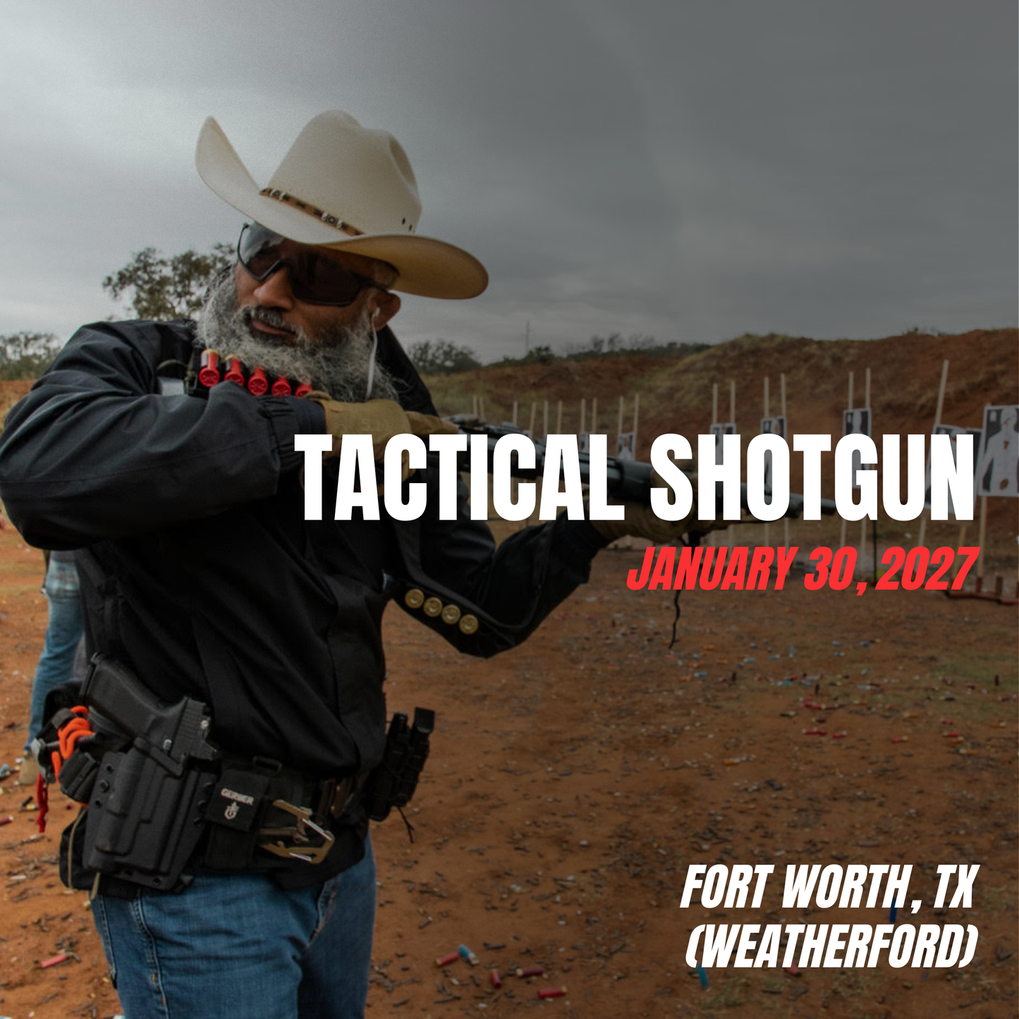Dallas- Fort Worth, TX (Weatherford) - Tactical Shotgun (January 30, 2027)