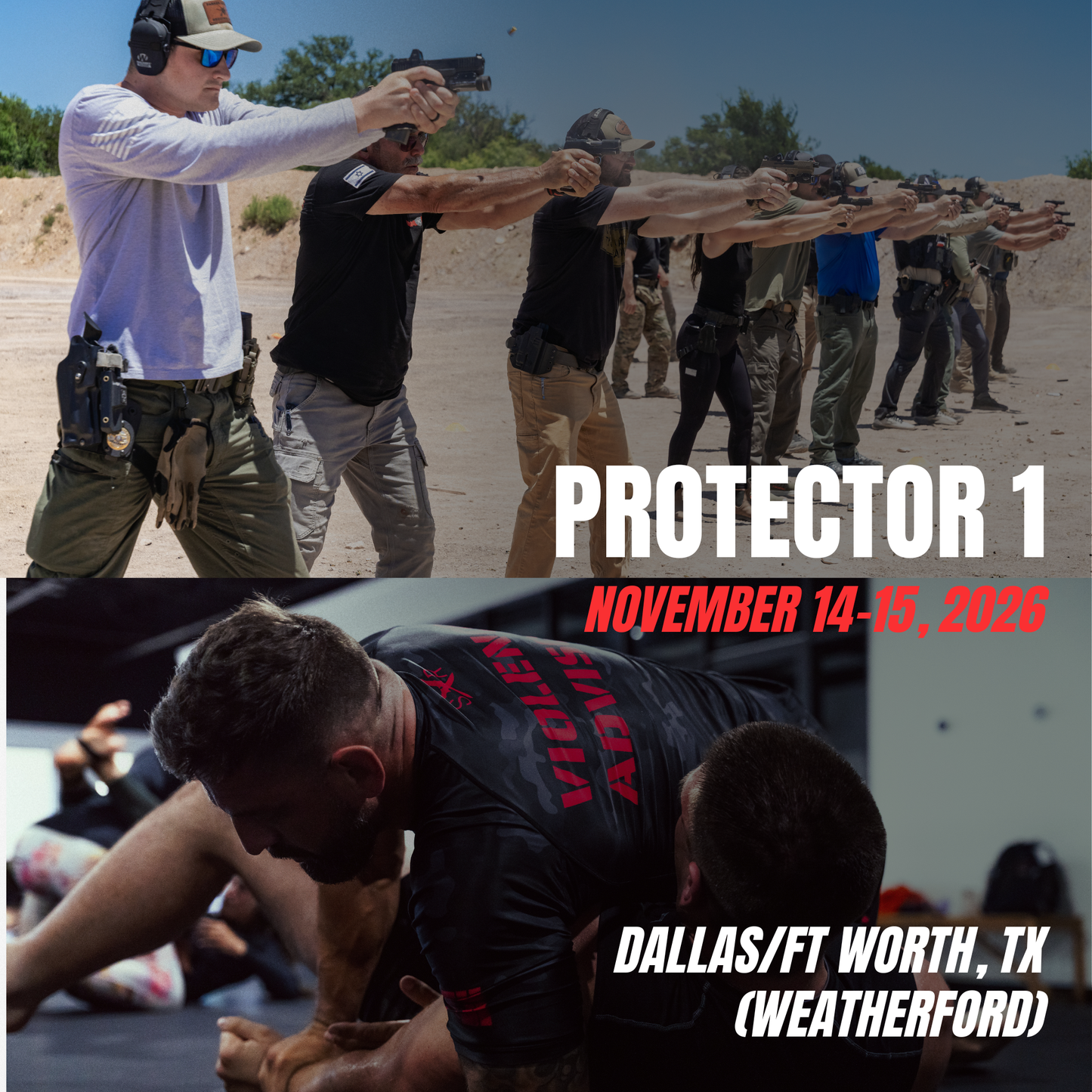 Dallas- Fort Worth, TX (Weatherford) - Protector 1 (November 14-15, 2026)