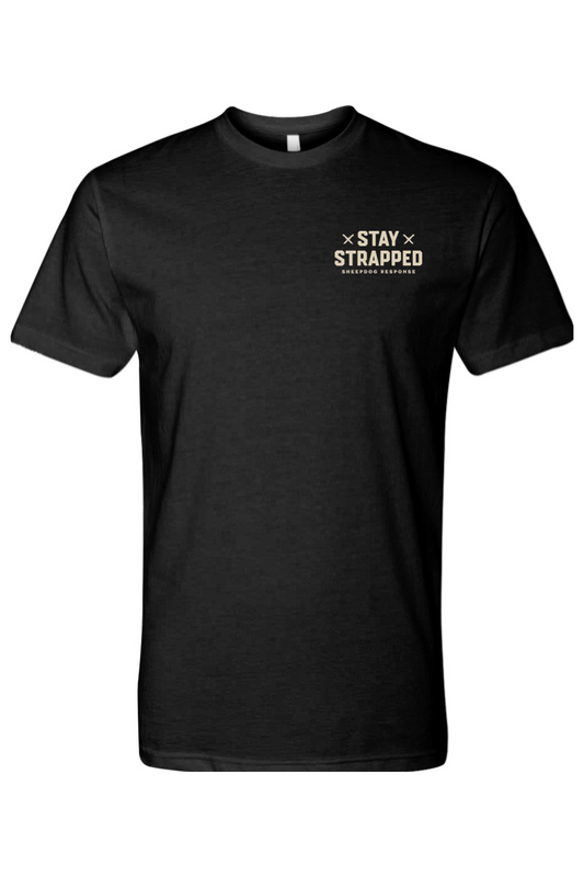 stay strapped with sheepdog response tee