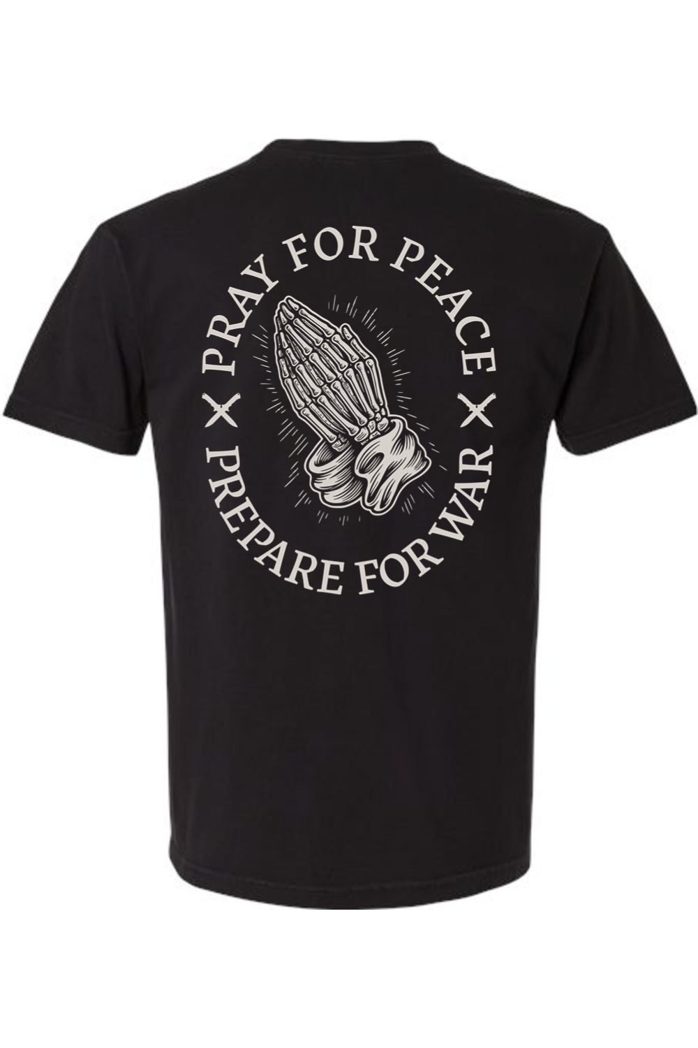 Pray For Peace Heavyweight Cotton Tee