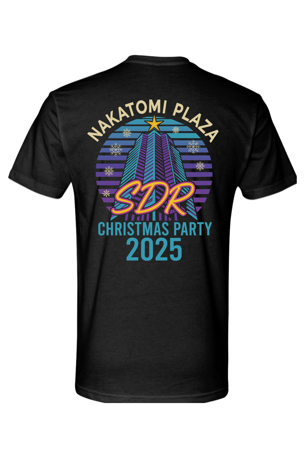 SDR Nakatomi Christmas Party Tee – 2025 Edition