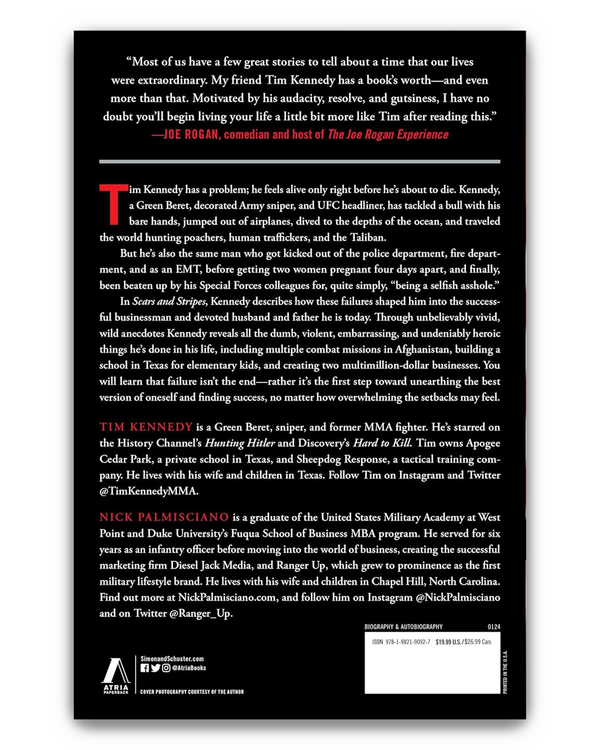 [Autographed] Paperback Scars and Stripes An Unapologetically Ameri