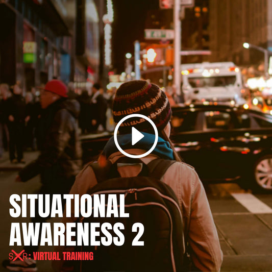 Urban environment photo from Situational Awareness 2 course teaching threat detection and public space awareness