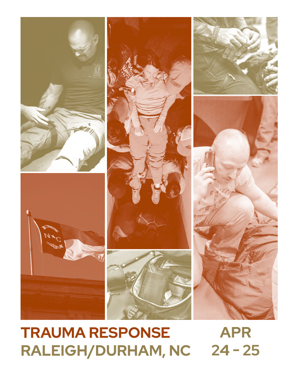 Raleigh/Durham, NC (Haw River) - Trauma Response  (April 24-25, 2024)