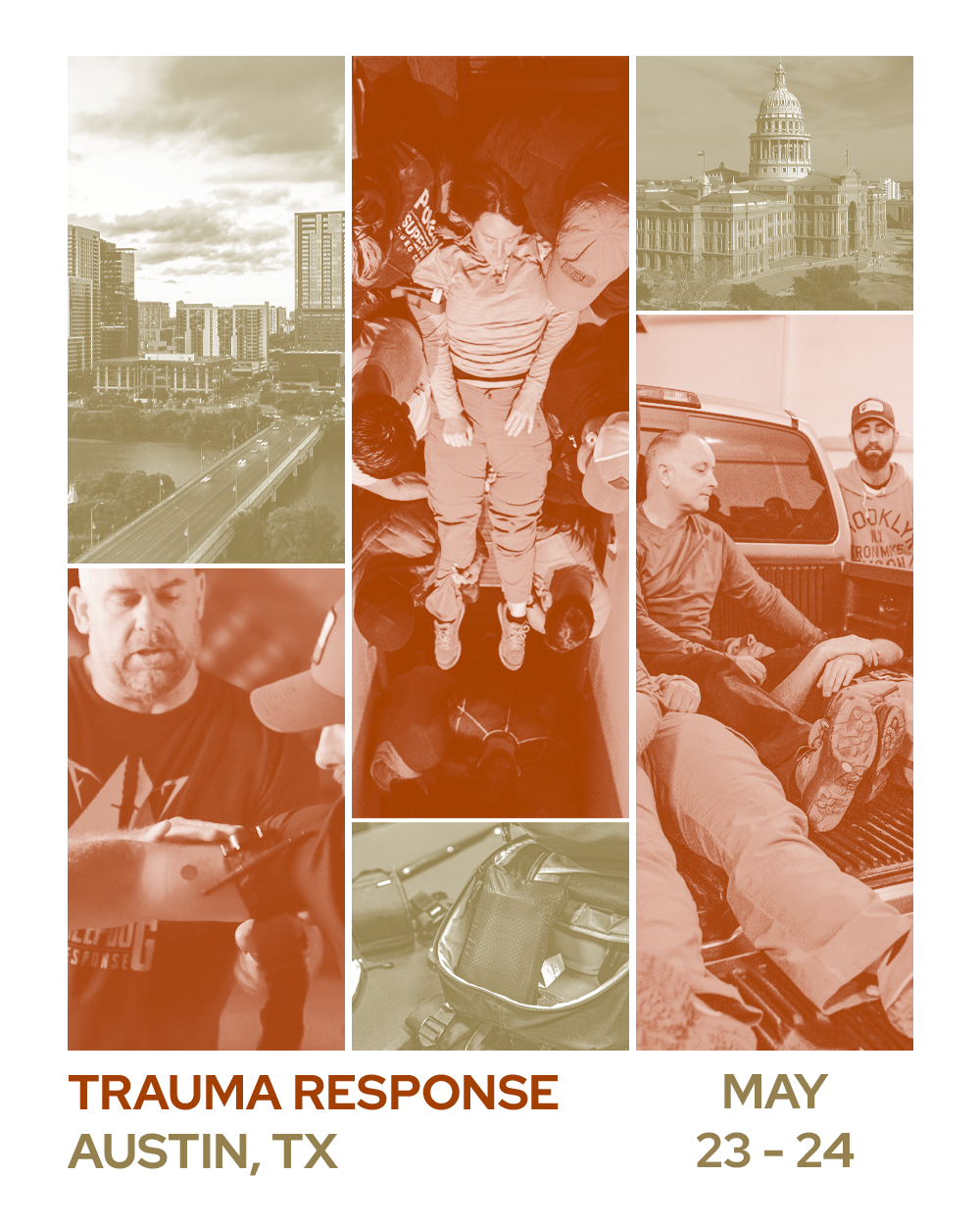 Austin, TX (Cedar Park) - Trauma Response  (May 23th - 24th, 2024)