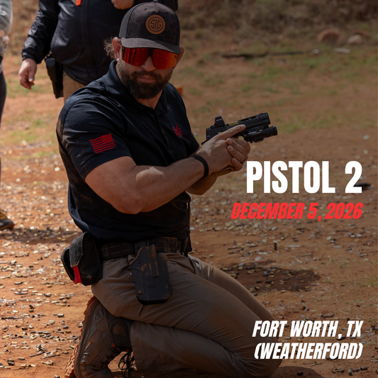 Dallas- Fort Worth, TX (Weatherford) - Pistol 2 (December 5, 2026)