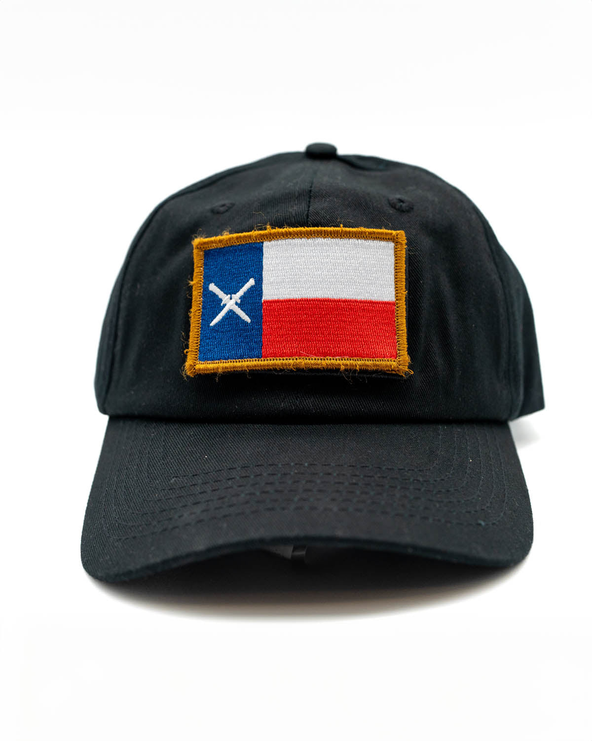 Texas Flag Crossed Knives Patch