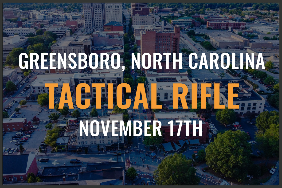 Greensboro, NC (Haw River) - Tactical Rifle  (Nov 17, 2023)