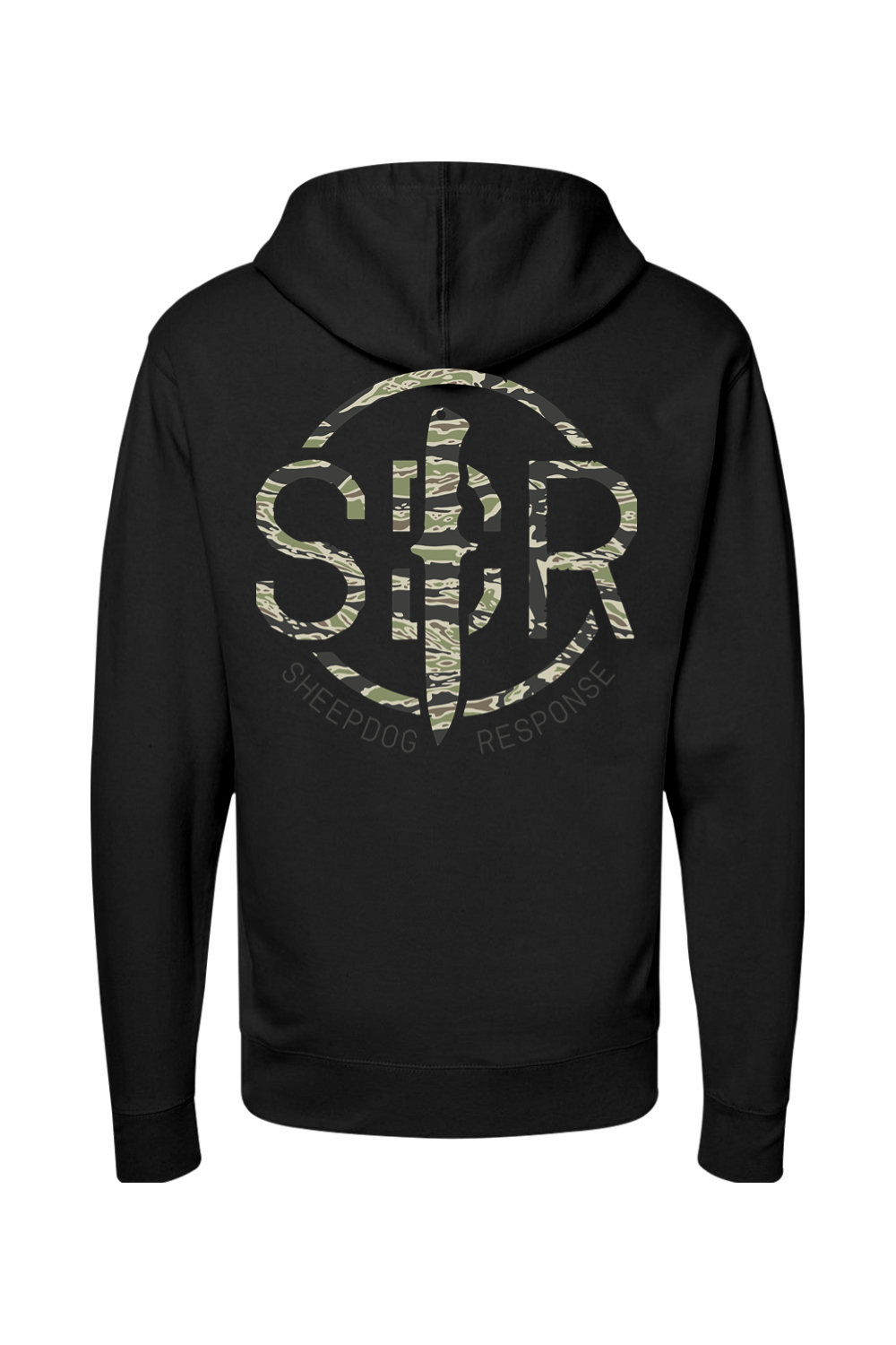 SDR Tiger Camo Midweight Hooded Sweatshirt