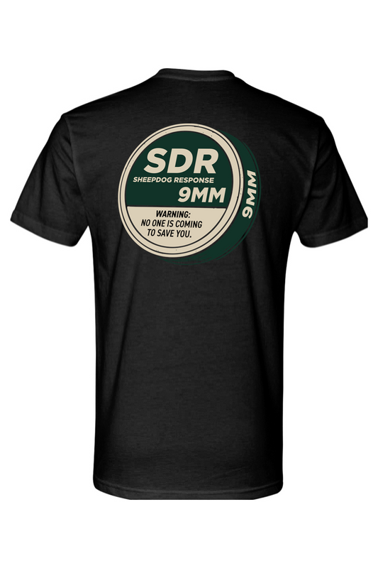 Black SDR Zyn T-Shirt lifestyle gear

