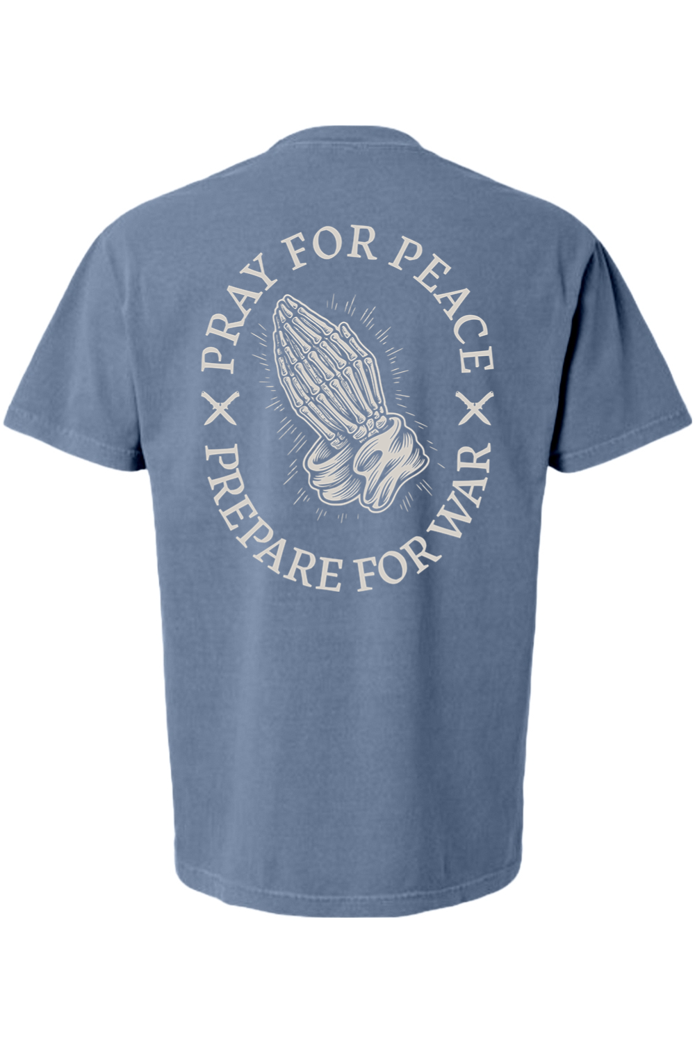 Pray For Peace Heavyweight Cotton Tee