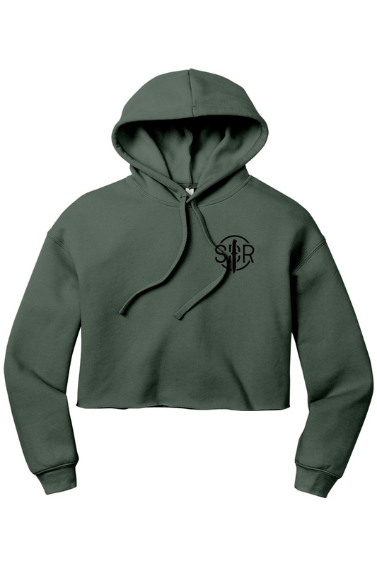 SDR Blade Women's Cropped Fleece Hoodie