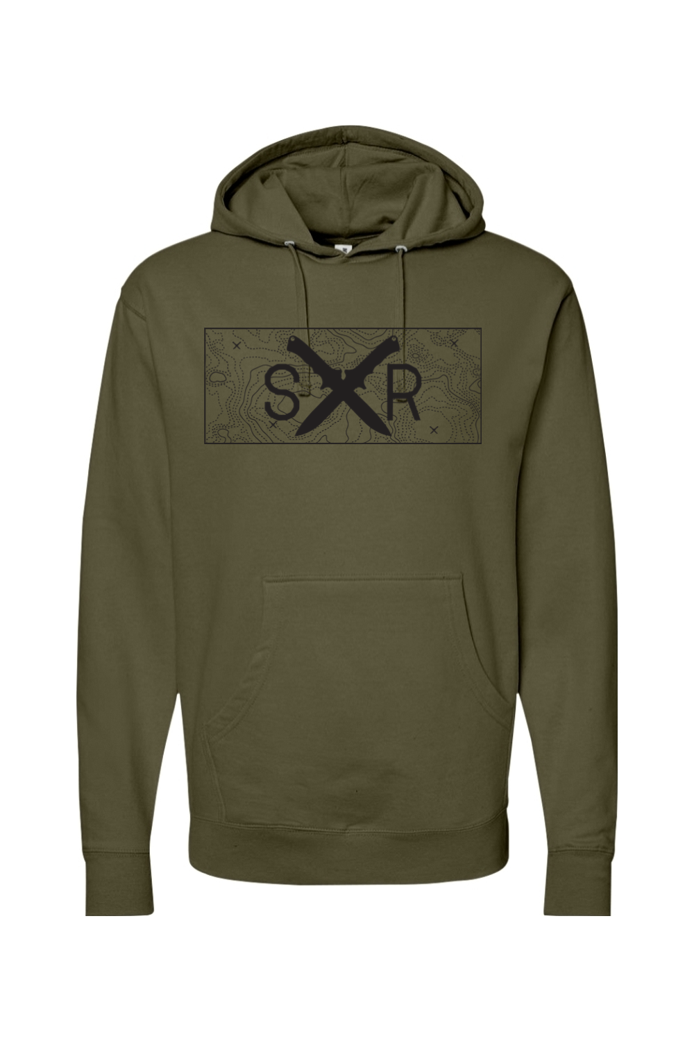 SxR Topo Midweight Hooded Sweatshirt