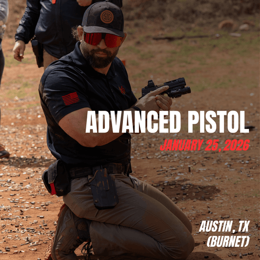 AUSTIN, TX (Burnet) - Advanced Pistol (January 25, 2026)