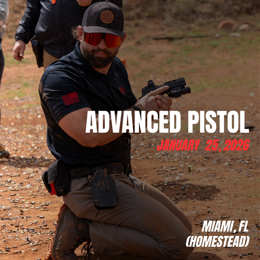 Miami, FL (Homestead) - Advanced Pistol (January 25, 2026)