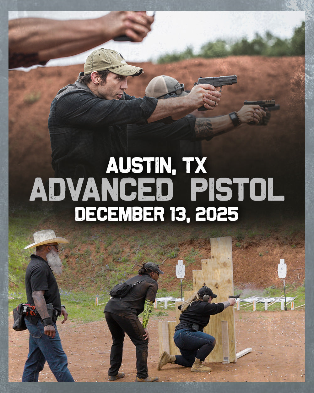 AUSTIN, TX (Burnet) - Advanced Pistol (December 13, 2025)