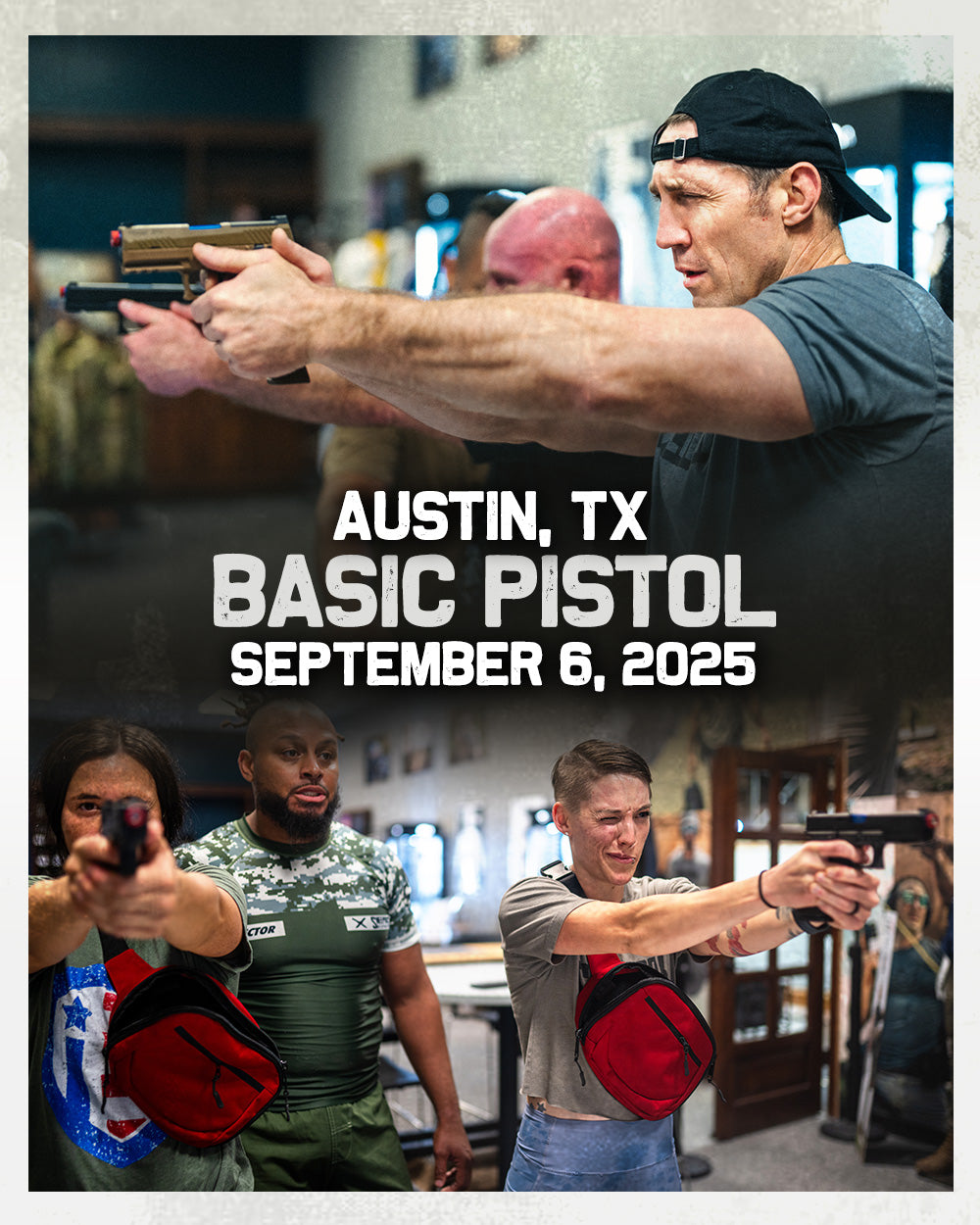 AUSTIN, TX (Cedar Park) - Basic Pistol (Sept 6, 2025)