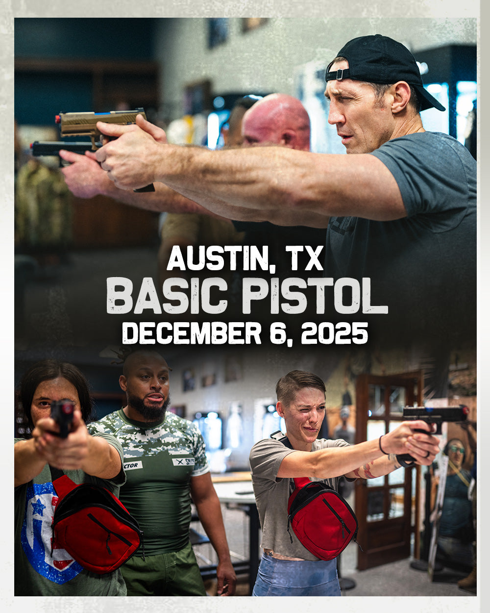 AUSTIN, TX (Cedar Park) - Basic Pistol (December 6, 2025)