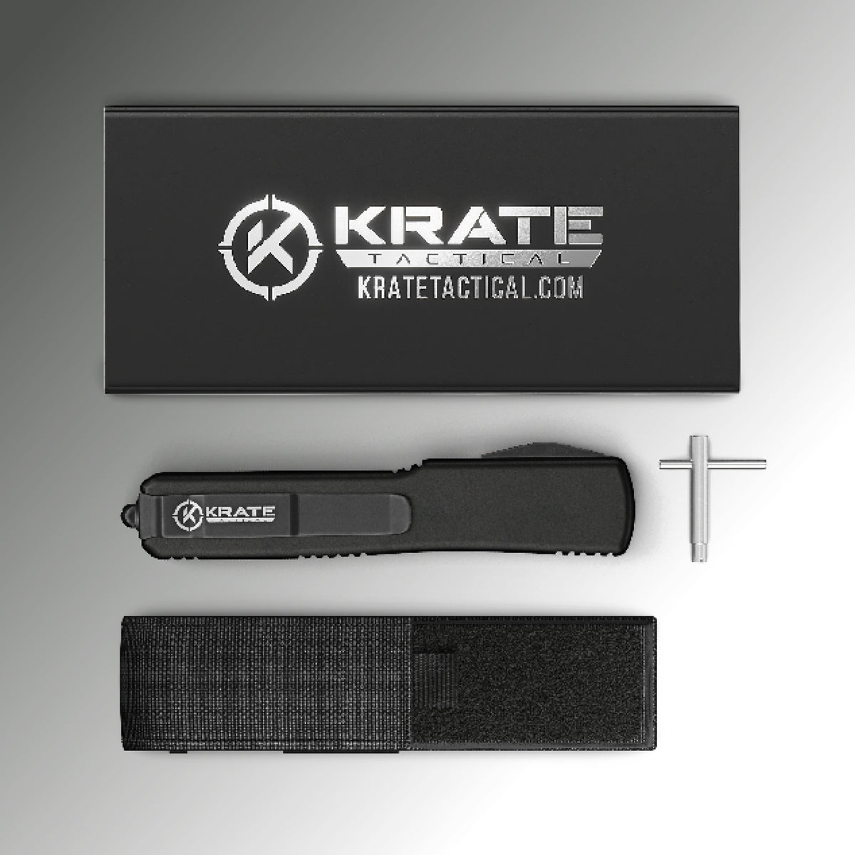 KRATE Tactical &quot;The Barracuda&quot; Jade G10 OTF Knife