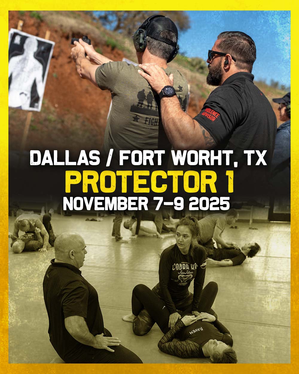 Dallas/Ft. Worth/Weatherford, TX - Protector 1 (November 7-9, 2025)