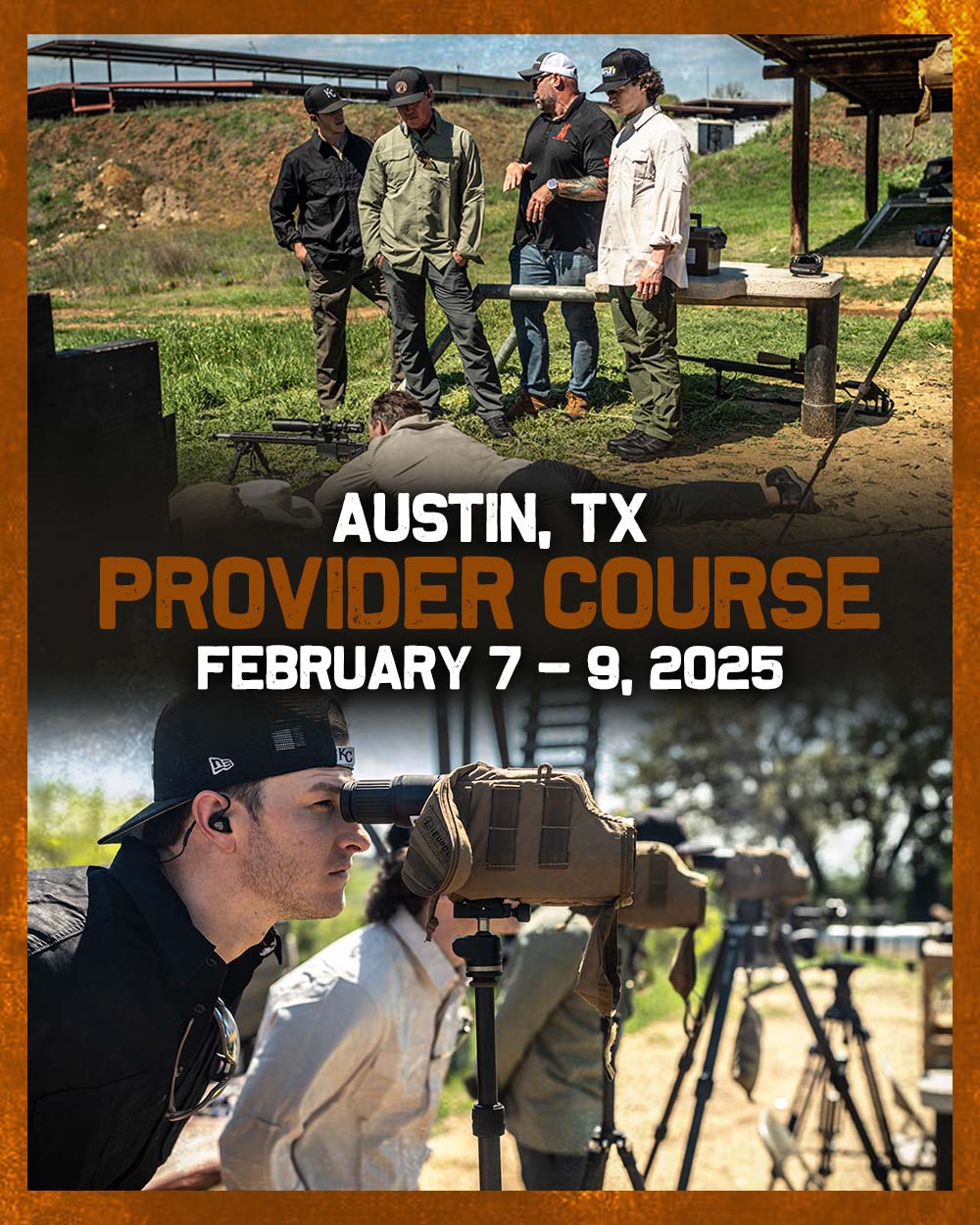 Austin, TX (Cedar Park/Burnet) -  Provider Course (Feb 7 - 9, 2025)