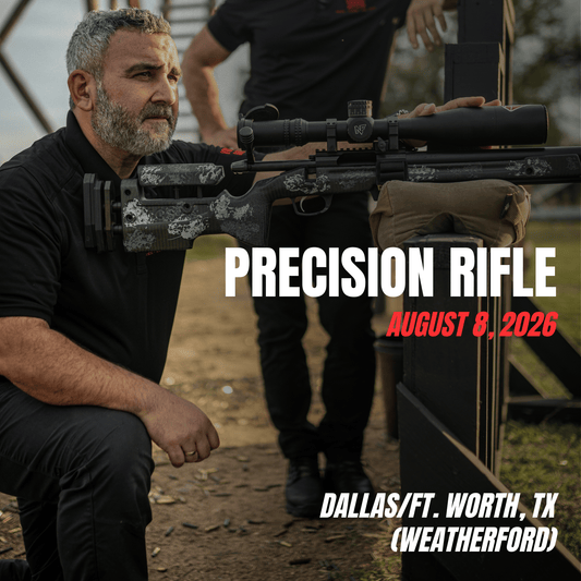 Dallas-Fort Worth, TX (Weatherford) – Precision Rifle (August 8, 2026)