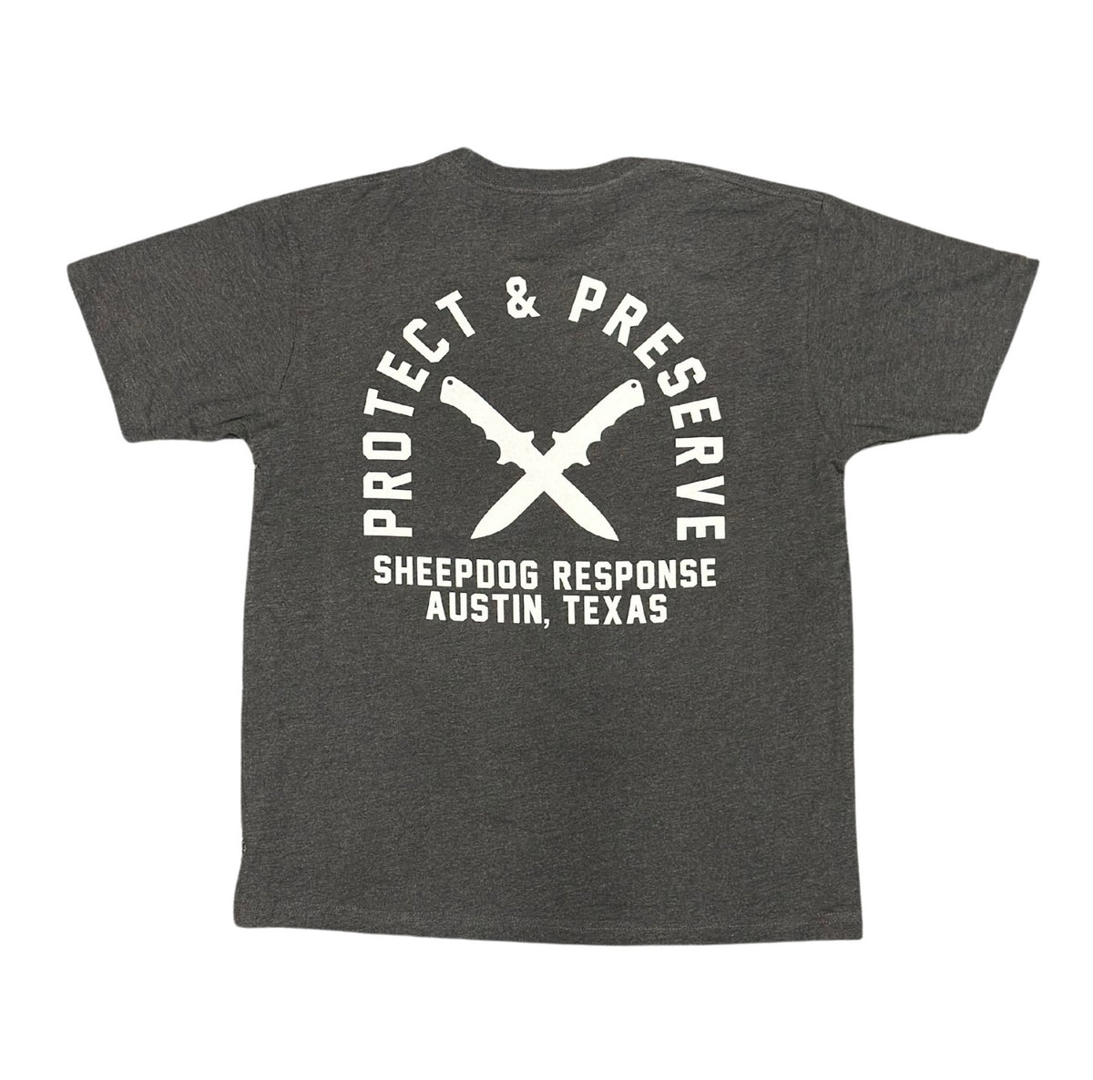 Protect &amp; Preserve Crossed Knives Tee Shirt