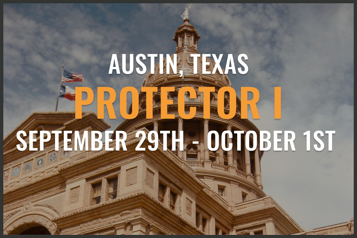 Austin, TX (Burnet) - Protector 1 (September 29TH-October 1ST 2023)