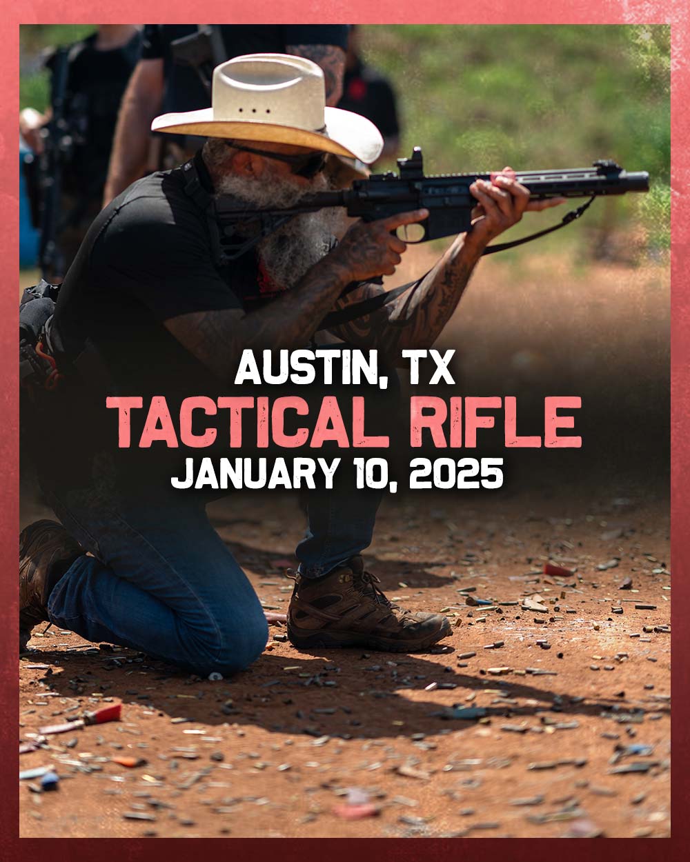 AUSTIN, TX (Burnet) - Tactical Rifle (January 10, 2025)