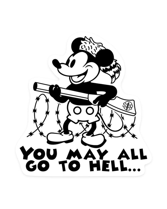 Go To Hell Sticker