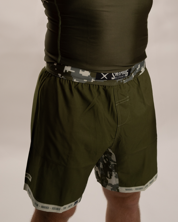 Sheepdog Response Protector Shorts EARTH GREEN