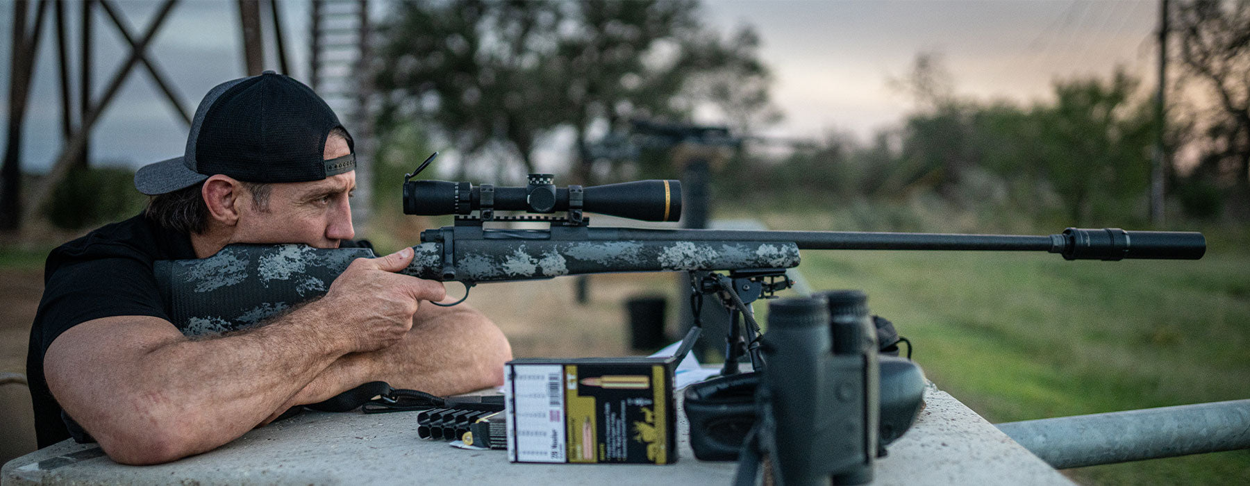 Tim Kennedy Shooting Precision rifle for the new Sheepdog Response Precision Rifle Virtual Training