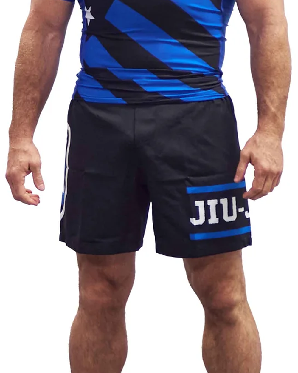 Sheepdog Response Men's Shorts Black - Blue