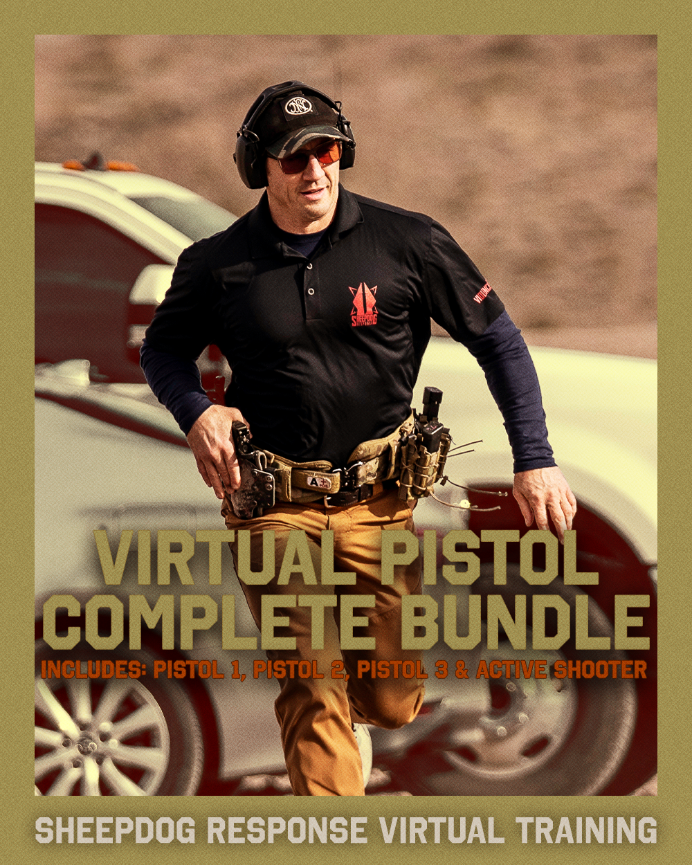 Virtual Pistol Training and Active Shooter Bundle