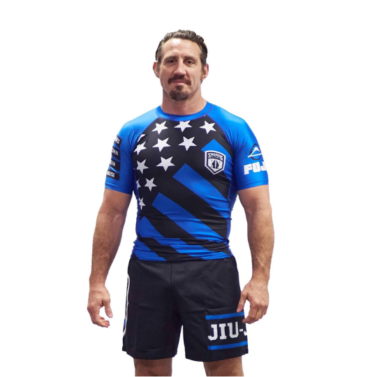 Sheepdog Response Men's Shorts Black - Blue