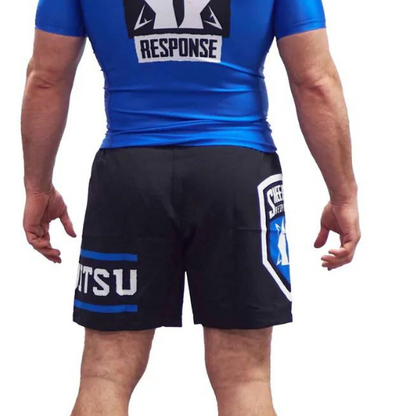 Sheepdog Response Men's Shorts Black - Blue