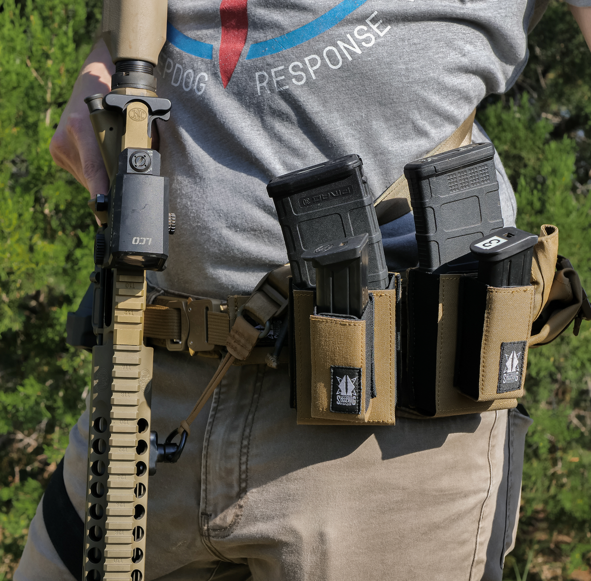 AR Pistol Double Stack Mag Pouch Sheepdog Response