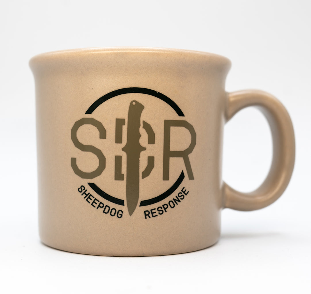 SDR Logo Tan Mug