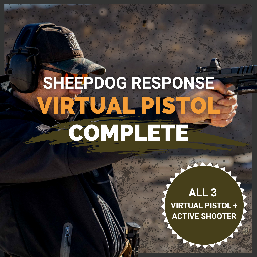 Virtual Pistol Training and Active Shooter Bundle